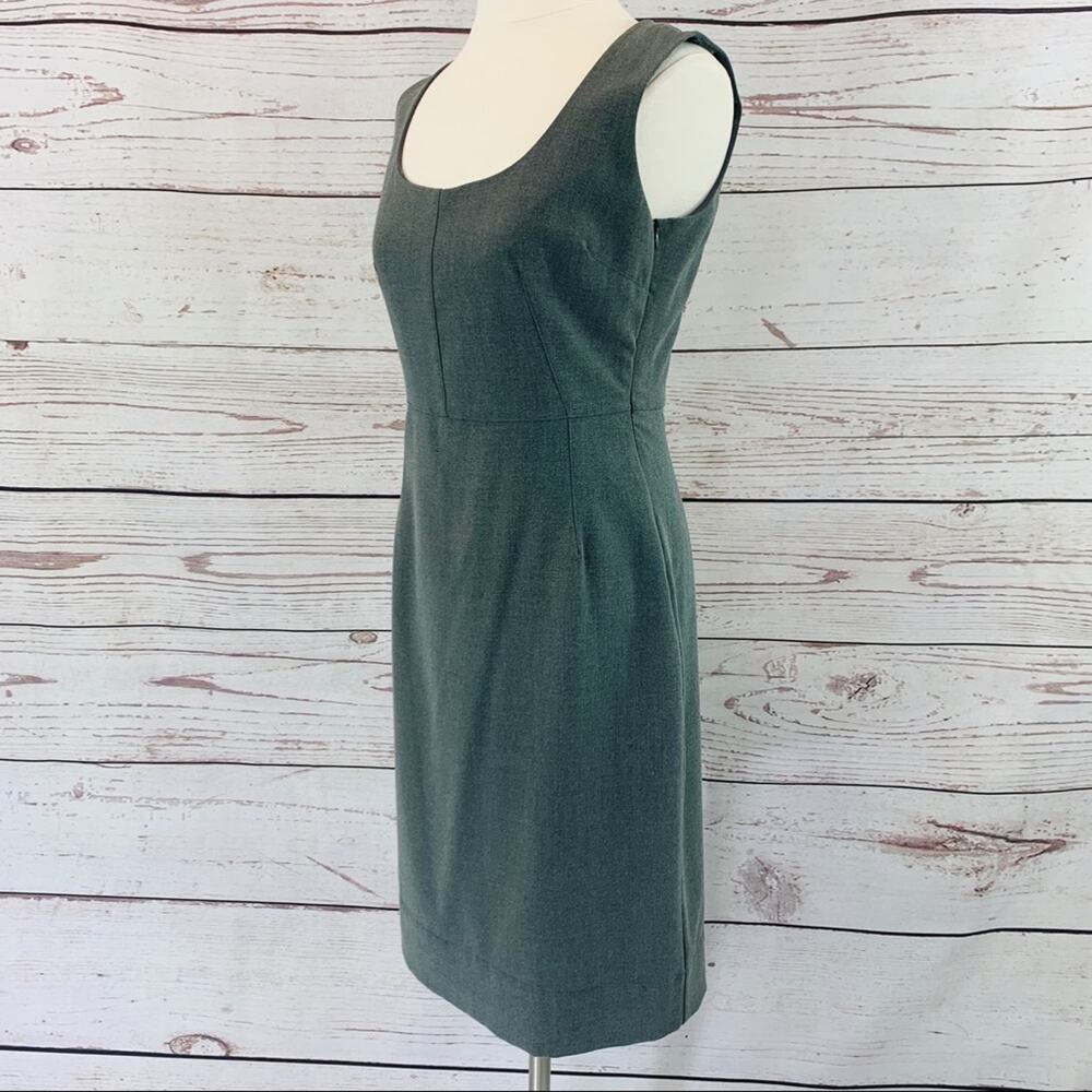 New York & Company grey sheath dress professional - Picture 3 of 10